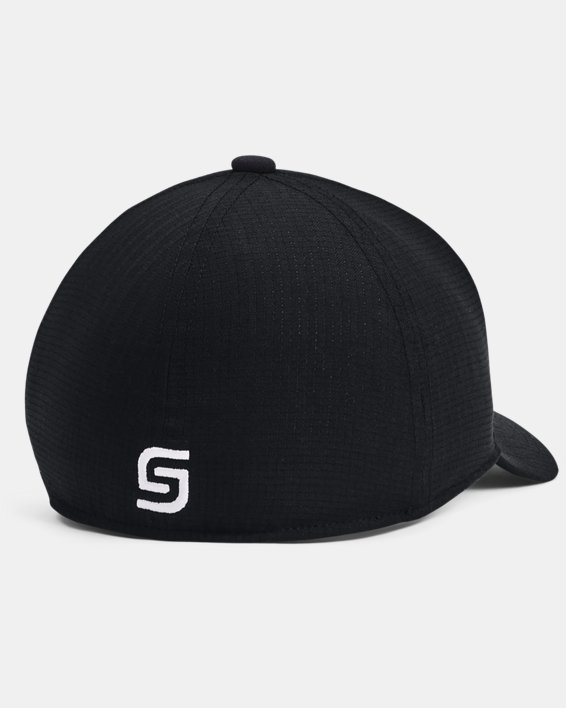 Boys' UA Jordan Spieth Tour Hat in Black image number 1